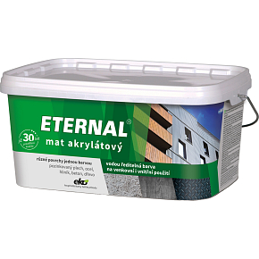 Eternal mat acrylic universal paint for wood metal concrete, 10 palisander, 2.8 kg Eternal mat acrylic universal paint for wood metal concrete, 10 palisander, 2.8 kg