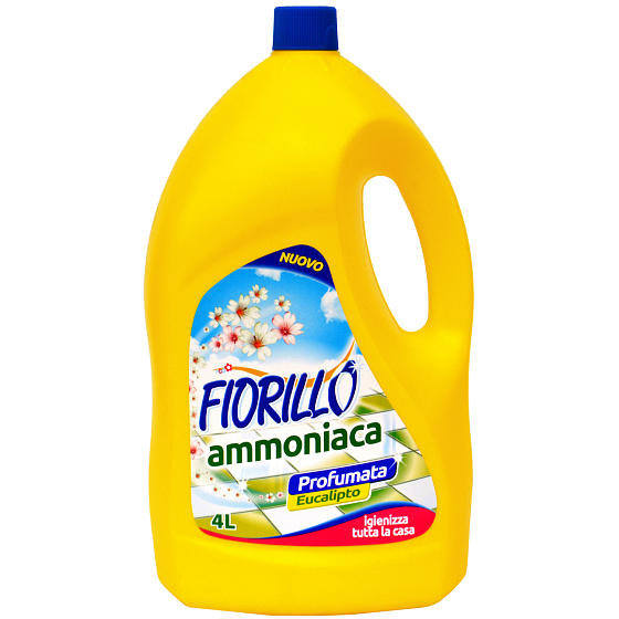 Fiorillo Ammoniaca Surface Cleaner with Ammonia, 4 l
