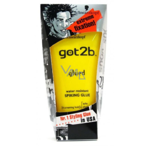 Got2b Glued waterproof gel - glue Tvrďák hair gel concrete 6 150 ml