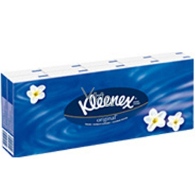 Kleenex Original hygienic handkerchiefs 3-layer 10 pieces