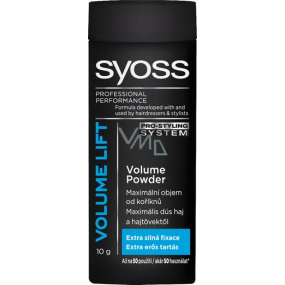Syoss Volume Lift powder for maximum volume from the roots 10 g extra strong fixation