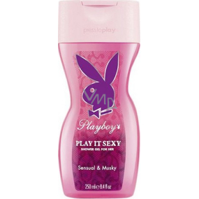 Playboy Play It Sexy shower gel for women 250 ml