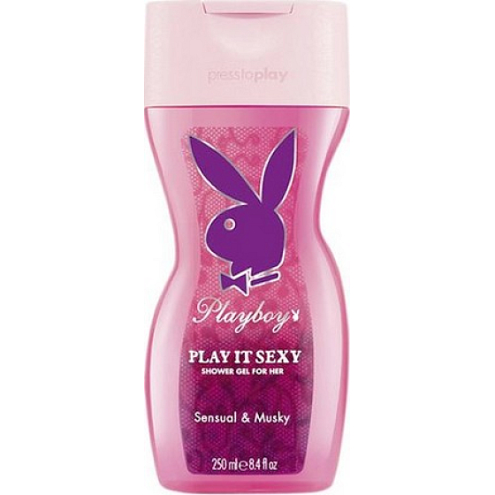 Playboy Play It Sexy shower gel for women 250 ml