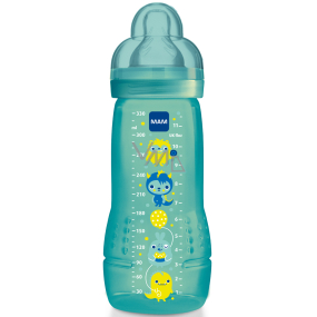 Mam Baby Bottle bottle V3 fast various colors and motifs 4+ months 330 ml