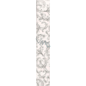 Nekupto Gift wrapping paper 70 x 150 cm Classic white gray