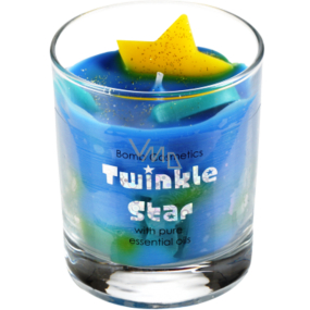 Bomb Cosmetics Bright Star - Twinkle Star Candle Scented natural, handmade candle in glass burns for up to 35 hours