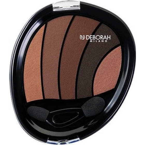 Deborah Milano Perfect Smokey Eye Palette 5 eyeshadow palette 06 Soft Smokey 5 g