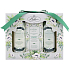 Bohemia Gifts Hemp shower gel 100 ml + toilet soap 100 g + hair shampoo 100 ml, cosmetic set