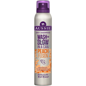 Aussie Wash + Blow Peach Fusion dry hair shampoo 180 ml