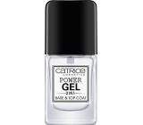 Catrice Power Gel 2in1 Base & Top Coat base and top coat for nails 10 ml