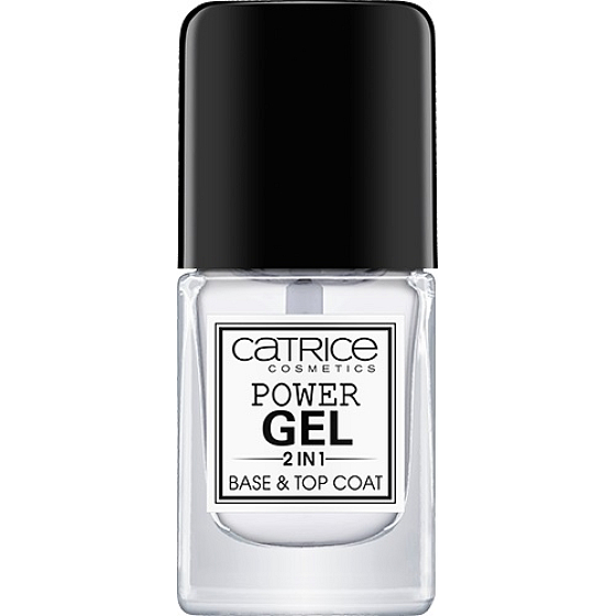 Catrice Power Gel 2in1 Base & Top Coat nail polish 10 ml