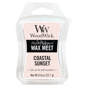 WoodWick Coastal Sunset - Sunset on the coast fragrant wax for aroma lamps 22.7 g