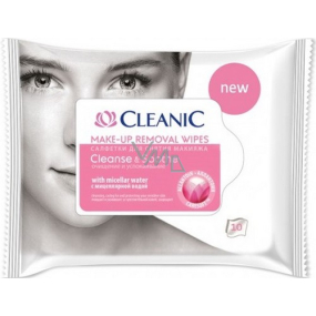 Cleanic Cleanse & Soothe make-up wipes for sensitive skin 10 pieces