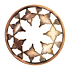 Yankee Candle Moroccan Copper Fancy Ring for Medium and Large Scented Candles Classic Illuma Lid