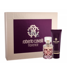 Roberto Cavalli Florence perfumed water for women 50 ml + body lotion 75 ml, gift set