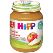 Hipp Fruit Organic Peaches fruit side dish, reduced lactose and no added sugar for children 125 g