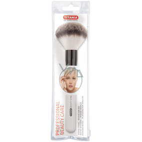 Titania Cosmetic brush with synthetic bristles for powder 18,4 cm