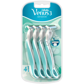 Gillette Venus 3 Sensitive ready razor 4 pieces for women