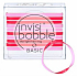 Invisibobble Basic Jelly Twist Ultra thin hair ties red-pink 10 pieces