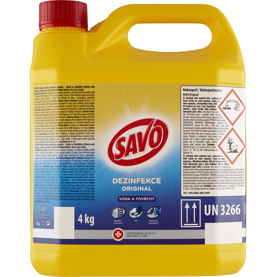 SAVO Original Disinfectant, 4 kg