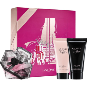 Lancome La Nuit Trésor perfumed water for women 50 ml + shower gel 50 ml + body lotion 50 ml, gift set