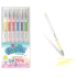 Colorino Pastel Gel Rollers, Transparent 6 Colors