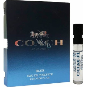 Coach Blue eau de toilette for men 2 ml with spray, vial
