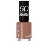 Rimmel London 60 Seconds Super Shine Nail Polish nail polish 101 Taupe Throwback 8 ml