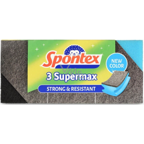 Spontex 3 Super Max Shaped Large Sponge 3 Pieces