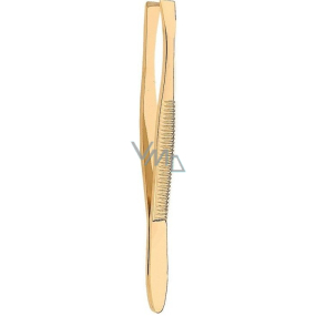 Donegal Straight Tweezers Gold 8.5 cm 1090