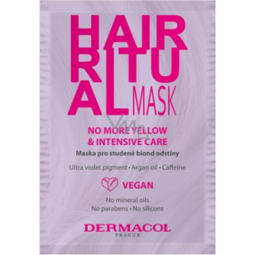 Dermacol Hair Ritual Mask for cold blonde shades 15 ml