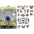EP Line Savvi Tattos Twisted Tribal tattoo decals 50 pieces, recommended age 4+