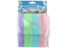 Plastic clothespins larger 30 pieces