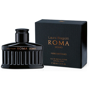 Laura Biagiotti Roma Uomo Nero Estremo Intense Eau de Parfum for Men 40 ml
