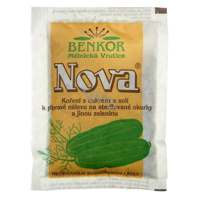 Benkor Nova koření k přípravě nálevu na okurky a zeleninu, 100 g