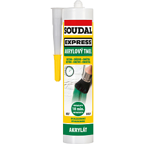 Soudal Express acrylic sealant, paintable, white, 300 ml