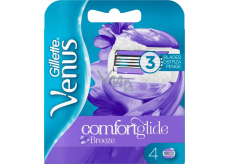 Gillette Venus Breeze 2-in-1 Replacement Razor Blades 3 Blades, 4 Pieces for Women