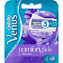 Gillette Venus Breeze 2-in-1 Replacement Razor Blades 3 Blades, 4 Pieces for Women