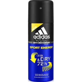 Adidas Cool & Dry 72h Sport Energy antiperspirant deodorant spray for men 150 ml