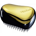 Tangle Teezer Compact Professional compact hairbrush, Gold Fever black-gold
