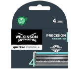 Wilkinson Sword Quattro Titanium Sensitive replacement blades 4 pieces