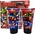 Marvel Avengers hair shampoo 150 ml + shower gel 150 ml, cosmetic set for children