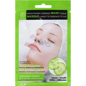 Absolute New York Brightening Essence Tissue Cucumber Extract facial and napkin 1 piece