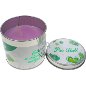 Nekupto Lavender gift scented candle For good luck 18 g