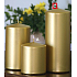 Lima Metal Serie candle gold cylinder 80 x 200 mm 1 piece