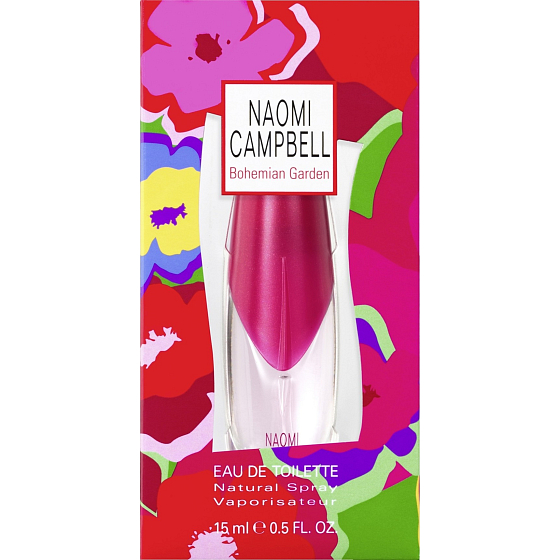 Naomi Campbell Bohemian Garden Eau de Toilette for Women 15 ml