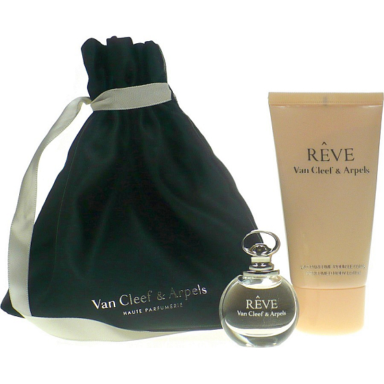 Van Cleef & Arpels Reve perfumed water 4.5 ml + body lotion 50 ml + cosmetic bag, gift set