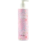 Bomb Cosmetics Pink body lotion with dispenser 300 ml