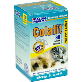 Dacom Pharma Colafit pure collagen for dogs and cats 30 cubes