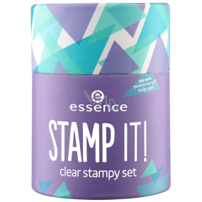 Essence Stamp It! set with decorative stamp Clear Stampy